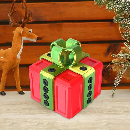 The Prank Box – Hilarious Screw Challenge with Finger Surprise,Annoying Gift Box with Screws, Festive Gag Gift for Christmas & Friends & Family(Red)
