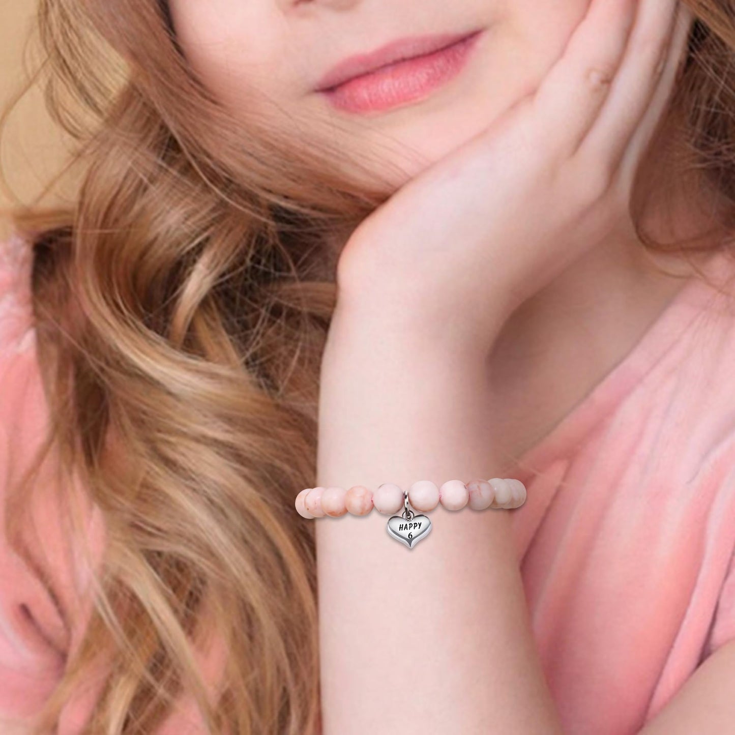 Sereney Birthday Gifts for Girls, Beaded Bracelets as 1/2 1 2 3 4 5 6 7 8 9 10 11 12 13 14 15 16 Year Old Birthday Gift, Adjustable Cross/Pearl Bracelet as Happy Birthday Gifts for Daughter
