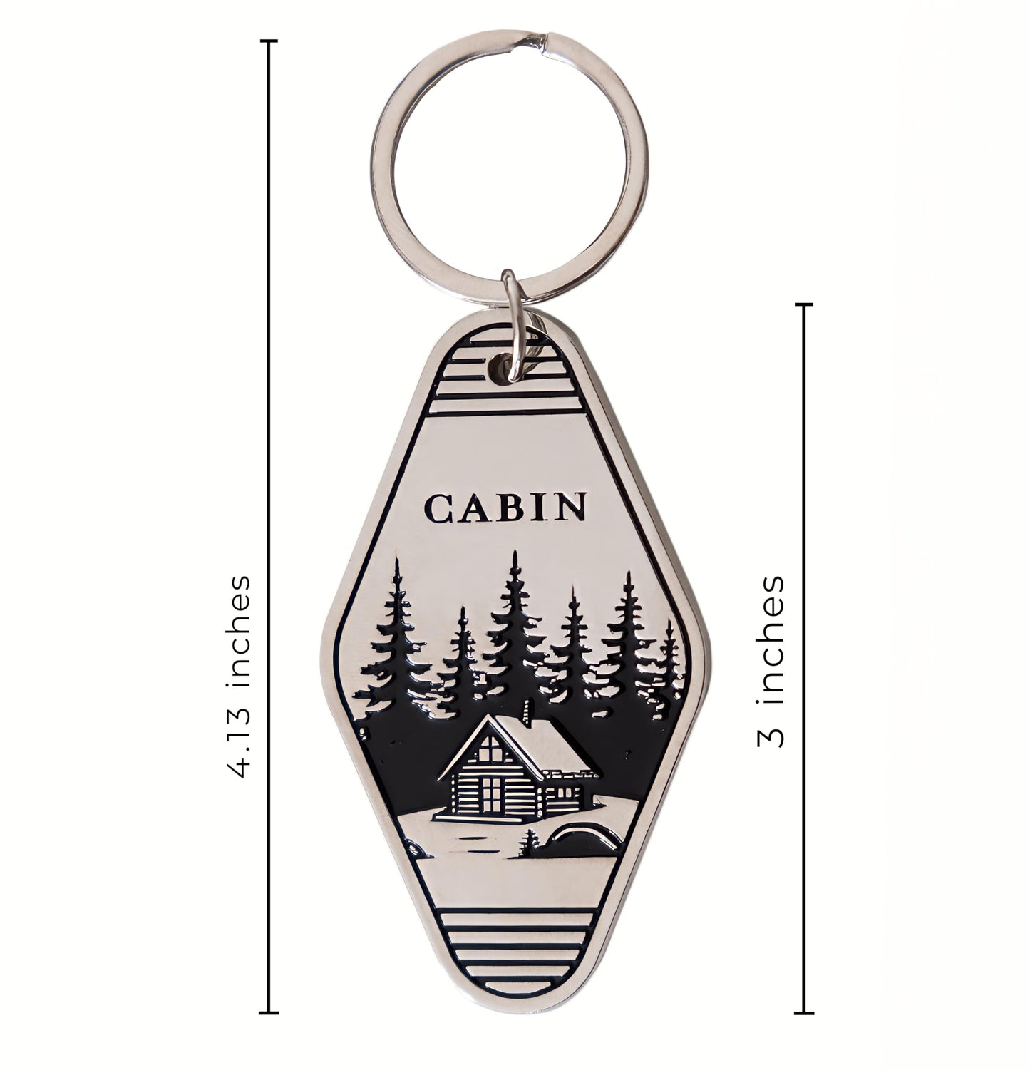 Vacation Home Keychain - Metal Key Chain