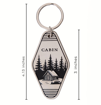 Vacation Home Keychain - Metal Key Chain