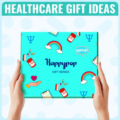 HAPPYPOP Nurse Gifts for Men Women - Nacho Average Doctor CNA EMT RN VET TECH Dentists Socks