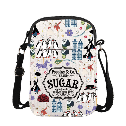 TGBJE Mary Inspired Crossbody Bag Mary Fans Gift Mary Musical Merchandise Musical Film Gift Mary Movie Fans Messenger Bag (Sugar 1964 CB)