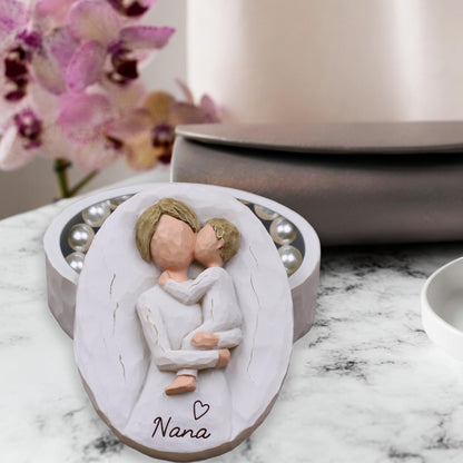 Nana Gifts for Grandma, Gifts for Nana for Birthday, Mother’s Day and Christmas, Sculpted Hand-Painted Keepsake Box