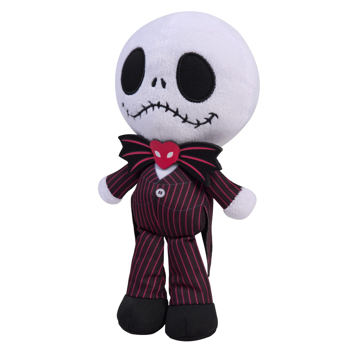 Disney Tim Burton’s The Nightmare Before Christmas Valentine Small Plush Stuffed Animal 2-Pack, Soft & Cuddly, Toy for Fans & Kids by Just Play, Kids Toys for Ages 3 Up by Just Play