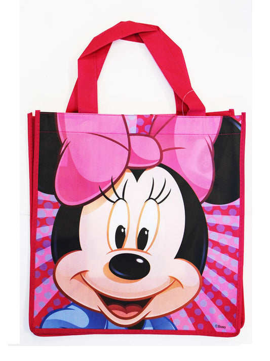 Medium Pink Minnie Mouse Tote Bag - Minnie Mouse Travel Bag