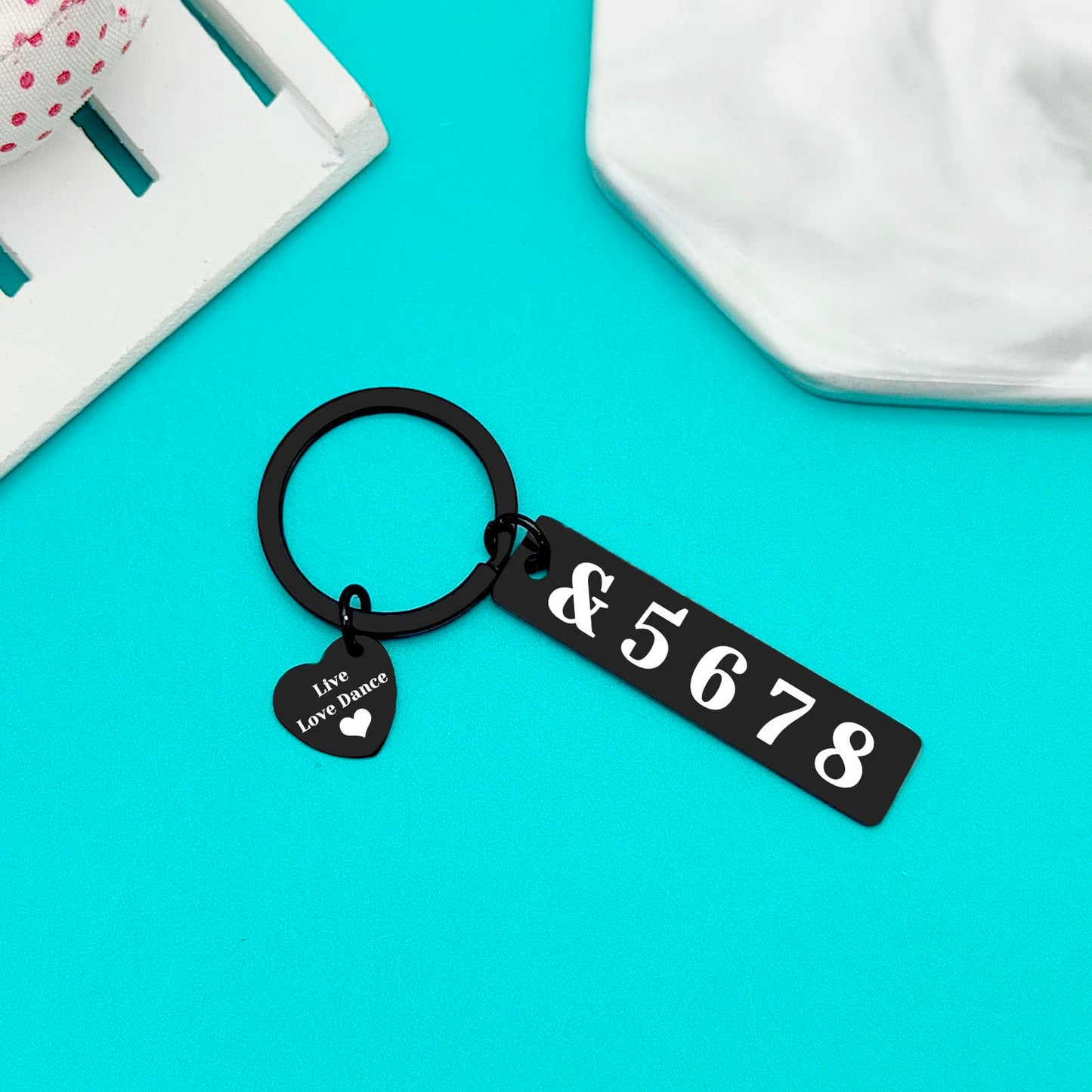 Xiahuyu Dance Teacher Appreciation Gifts Dance Teacher Keychain Dance Team Gift Dance Lover Gift Dance Instructor Gift Christmas Birthday End of Year Gift Thank You Gift for Dance Teacher