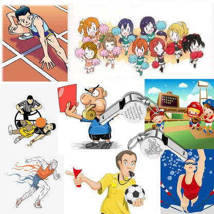 FOTAP PE Teacher Whistle Physical Education Makes Every Child Stronger and Every Life Longer Gift Thank you Gift