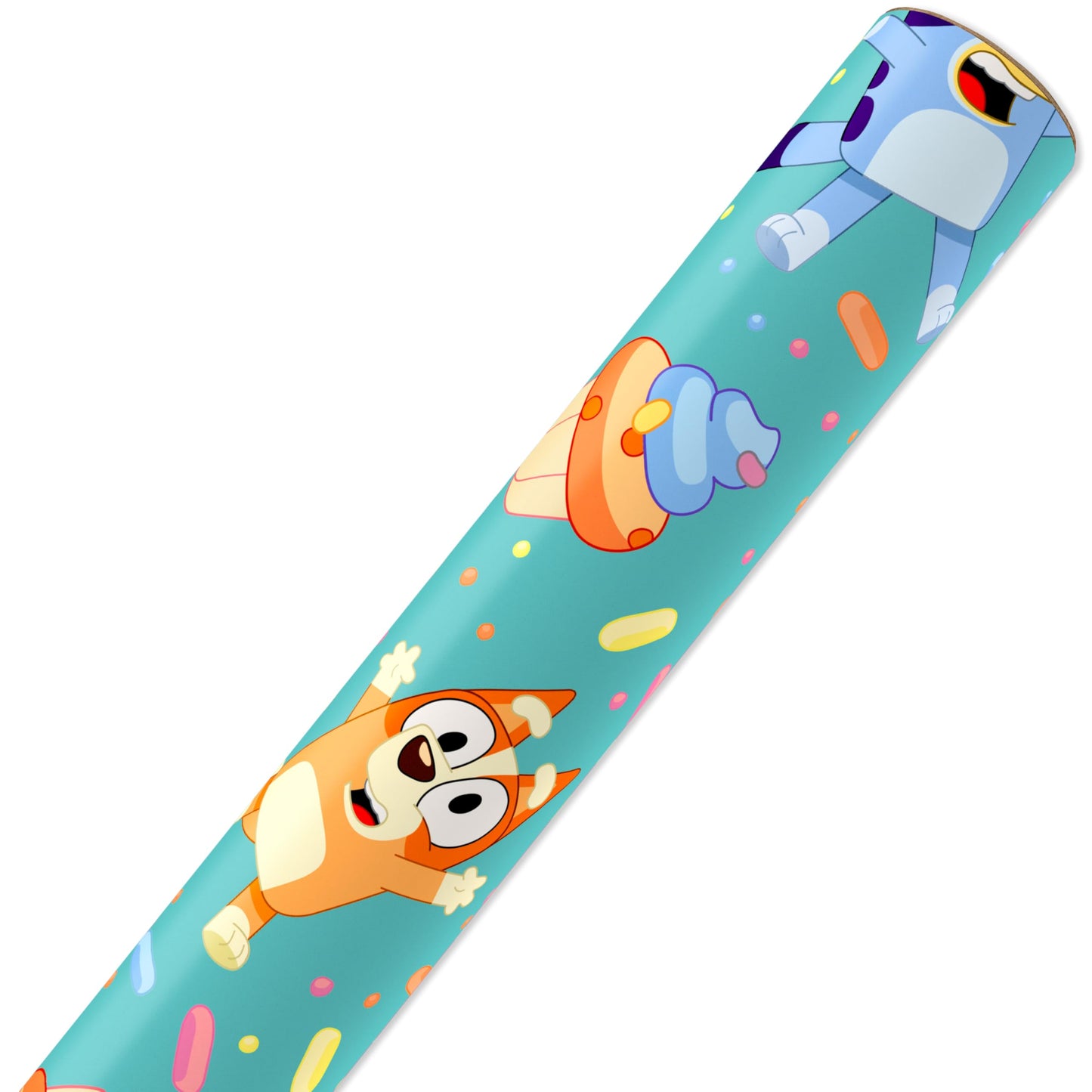 American Greetings 40 sq. ft. Reversible Bluey Wrapping Paper for All Occasions (1 Roll, 30 in. x 192 in.)
