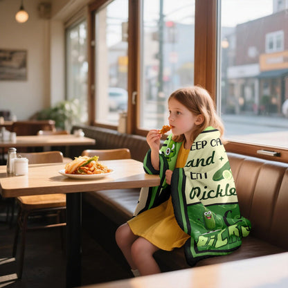 Pickle Gifts Blanket 50"x40", Pickles Gift for Pickle Lovers, Pickles Themed Present for Girl Boy Teens Kids, Birthday Gift Ideas for Her Him Women Men, Funny Gag Throw Blankets