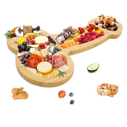 Funny Aperitif Board,Solid Wood charcuterie Board and Cheese Board, Novelty Kitchen Cutlery Wine Fruit Meat Large charcuterie Board, Kitchen Gifts,charcuterie Boards Gift (Large Length 16")