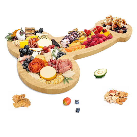 Funny Aperitif Board,Solid Wood charcuterie Board and Cheese Board, Novelty Kitchen Cutlery Wine Fruit Meat Large charcuterie Board, Kitchen Gifts,charcuterie Boards Gift (Large Length 16")
