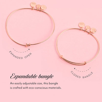 Alex and Ani Mother of the Bride Heart Bangle