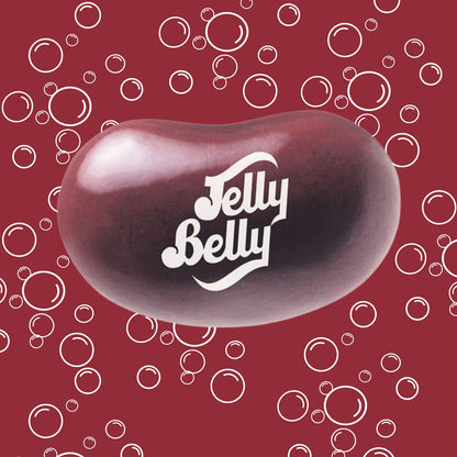 Sweetzo - Dr. Pepper Jelly Beans, Soda Flavored Chewy Candies, Bulk Individually Bagged Shareable Candies, Pack of 3, 3.5 Ounces