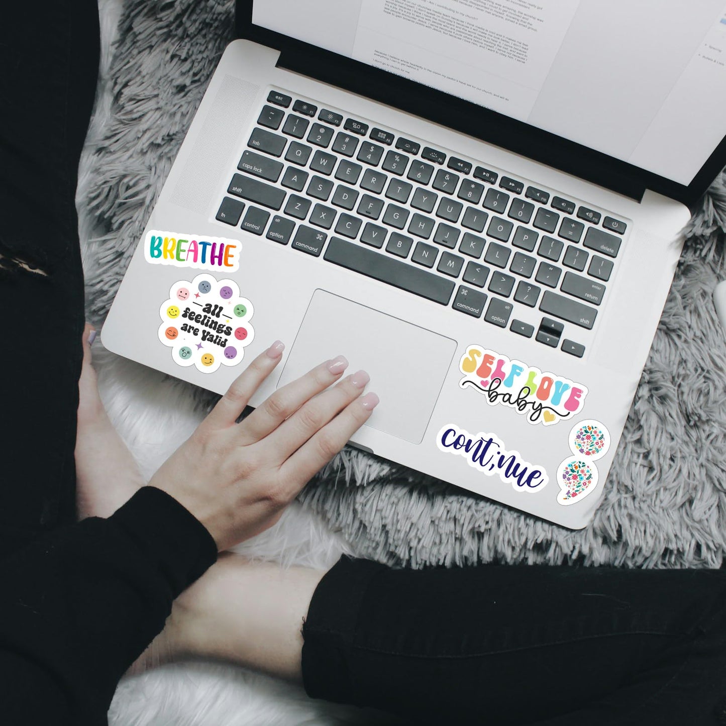 150 PCS Mental Health Matters by Puraesla - Stickers Pack for Journals, Laptops, Water Bottles, Therapist Office Decor, Counselor Office Must Haves, Positive Quote Decals for Mental Health Awareness