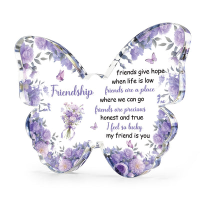 Friendship Gifts for Women Best Friend Birthday Gifts for Women Friendship Special Bestfriend Gift Ideas for Friend Female Besties Unique Butterfly Gift for Friends Female