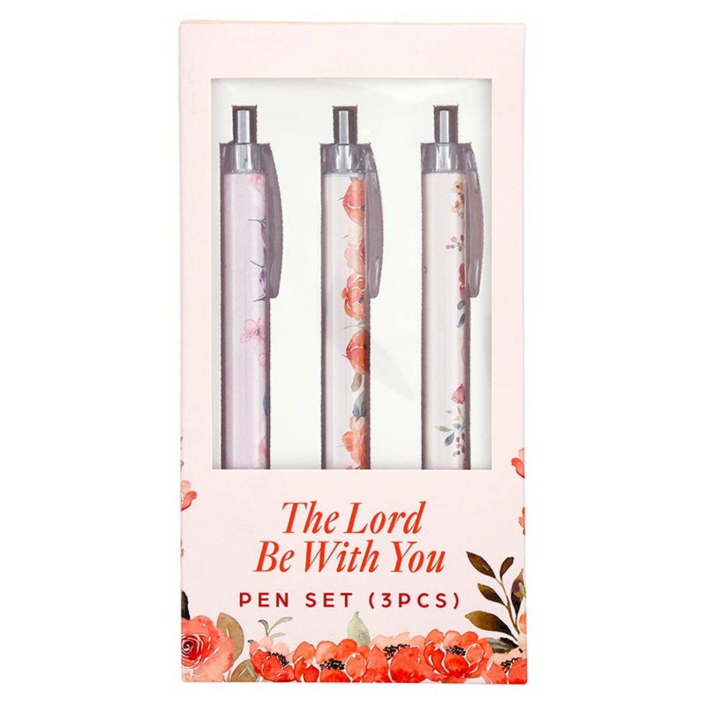 Faithworks Stationery Gifts - Inspirational Ballpoint Pens Gift Boxed, Set of 3, Lord Be With You