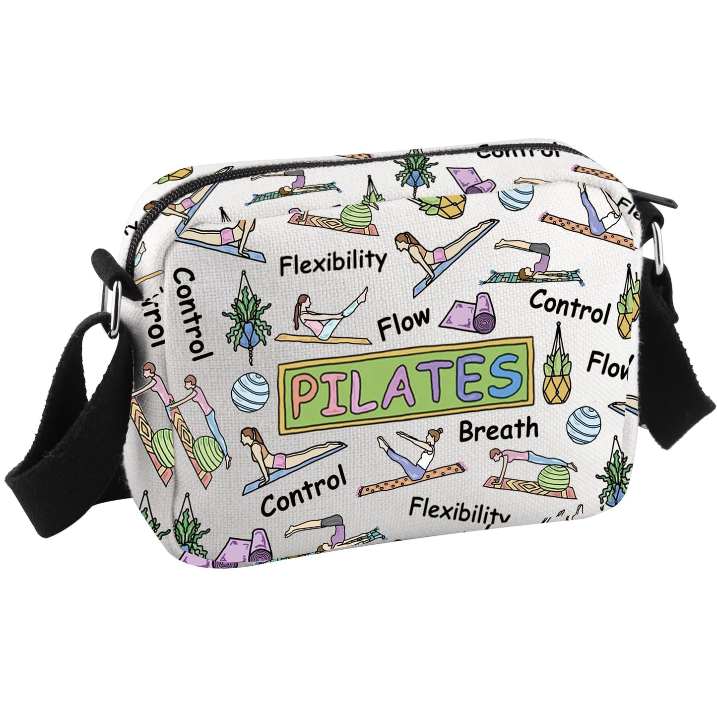 Pilates Crossbody Bag Pilates Instructor gift Pilates Teacher Gift Fitness Instructor Teacher Coach Exercise Workout gift