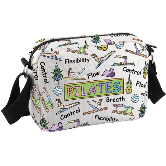 Pilates Crossbody Bag Pilates Instructor gift Pilates Teacher Gift Fitness Instructor Teacher Coach Exercise Workout gift