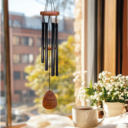 Pawpaw Gifts Wind Chimes, Pawpaws Wind Chimes for Outside, Fathers Day Christmas Birthday Gifts for Pawpaws Grandpa from Grandkids Grandchildren, Best Pawpaw Ever Chime 26" Inches