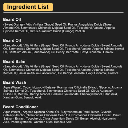 XIKEZAN Fathers Day Gifts for Dad Husband,Beard Kit Gifts for Men Grooming & Care w/Beard Conditioner, Wash,Oil,Balm,Birthday Valentines Easter Gifts for Mens Him Boyfriend Christmas Stocking Stuffers