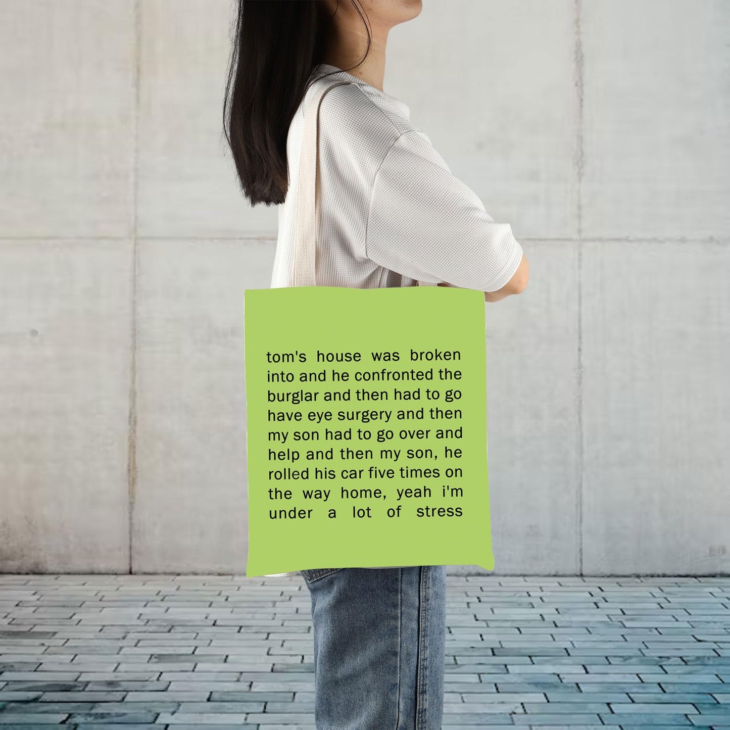 Tom's House Was Broken Into Gift Real Housewives Gift Beverly Hills TV Show Inspired Gift Tote Bag