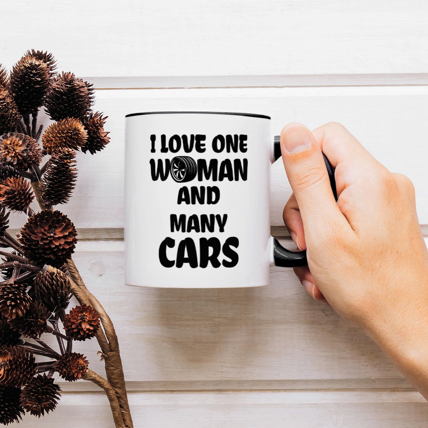 Funny Gifts for Car Lover, Car Guy Coffee Mug, Valentine's Day Birthday Christmas Gifts for Mechanic Husband Boyfriend Him, Gearhead Tea Cup 11 OZ