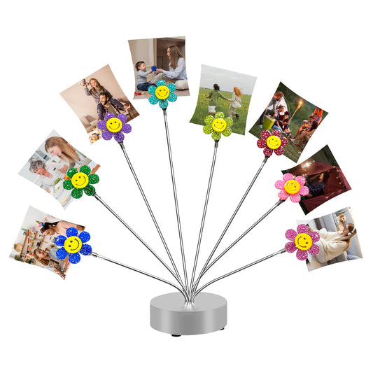Cute Photo Tree Holder, 8 - Branch Money Trees Gift Card Holder with Clips, Photo Display Holder Stand, Memo Holder for Christmas, Wedding, Office, Birthday & Party Decorations