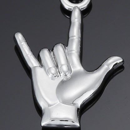 Sign Language Earrings Gifts for Women Earrings Friends Teachers Students Deaf Interpreter I Love You Asl Earrings