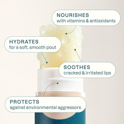 Cliganic Organic Lip Balm Set (Fresh Picked, 8 Flavors) - 100% Natural Moisturizer for Cracked & Dry Lips