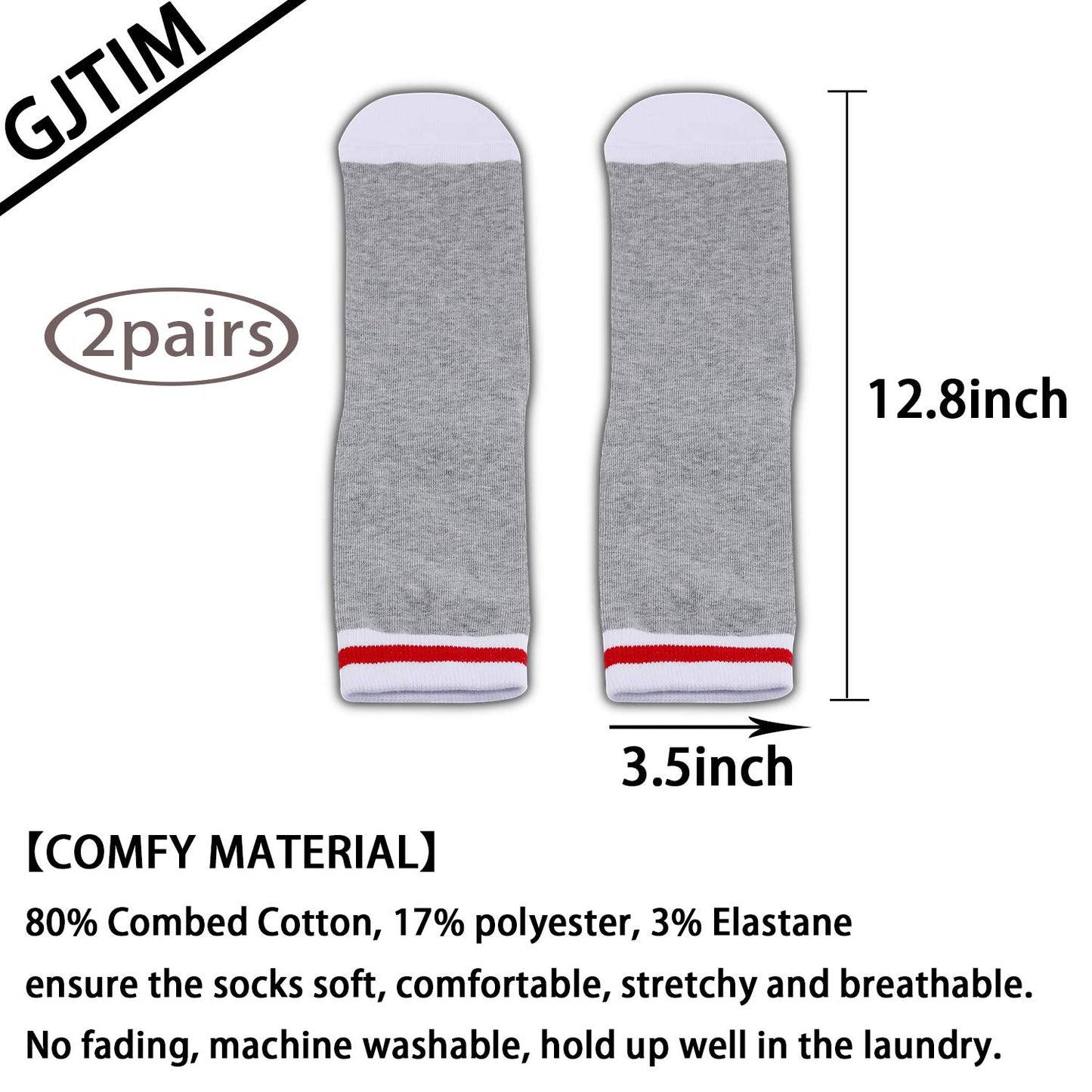 GJTIM 2PAIRS Funny Quote Inspired Socks TV Show Novelty Socks for Men Women
