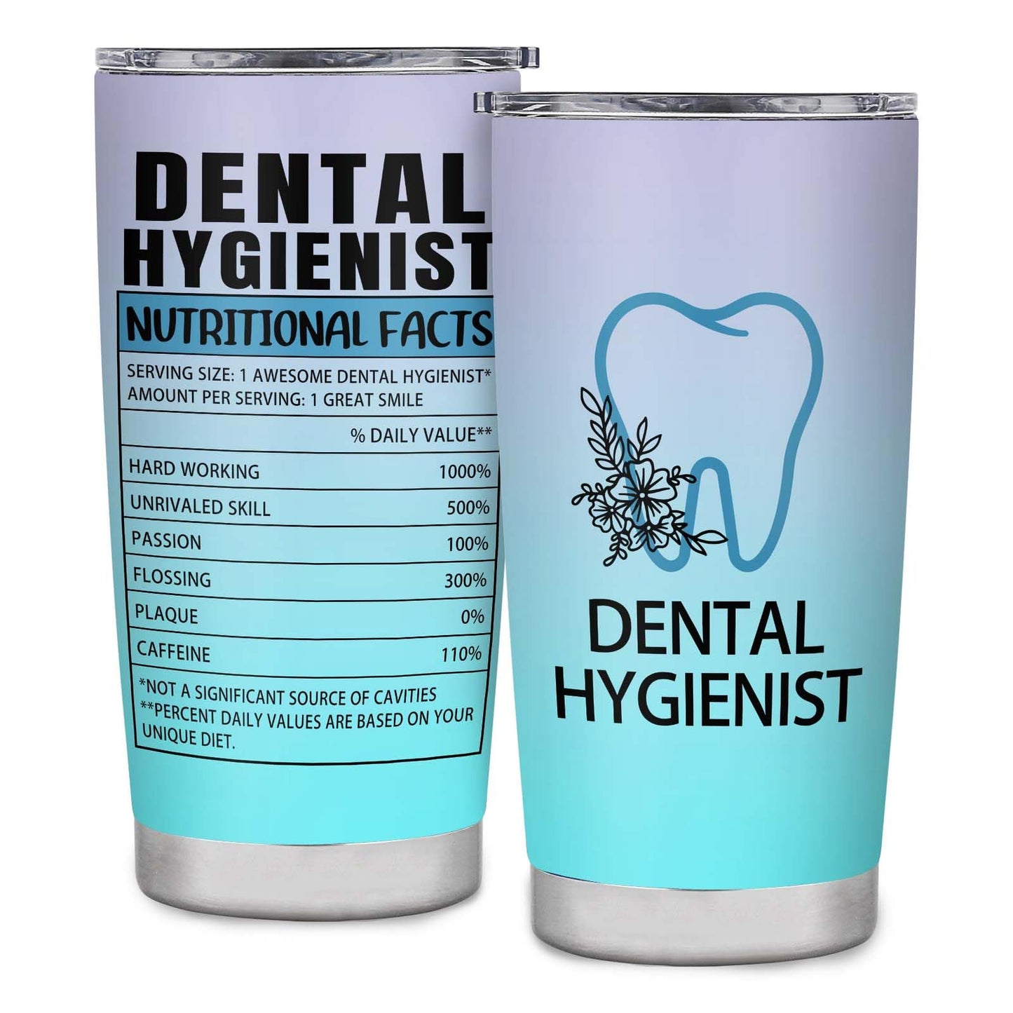 Dental Hygienist Gifts for Women Dental Hygienist Appreciation Week Gifts Graduation Gift Dental Hygienist Must Haves Travel Coffee Tumbler Mug Cup 20oz