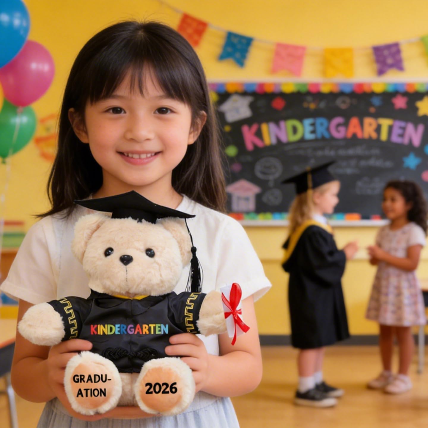 Kindergarten Graduation Gifts for Kids Boys Girls, Bear for Kindergarte Grad Decorations 2026, Kindergarten Graduation Party Supplies Gifts WOX
