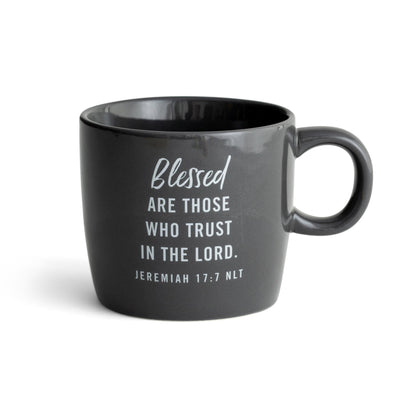 DaySpring - Man of Faith - Inspirational Ceramic Mug, 16oz, Gray