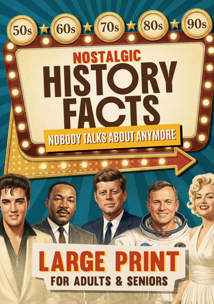 Nostalgic History Facts Nobody Talks About Anymore: A 1950s-1990s Time Capsule That Brings Back Your Best Memories And Gives You Stories Worth ... Fun Facts Book & Gifts For History Lovers.