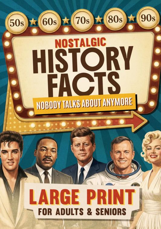 Nostalgic History Facts Nobody Talks About Anymore: A 1950s-1990s Time Capsule That Brings Back Your Best Memories And Gives You Stories Worth ... Fun Facts Book & Gifts For History Lovers.