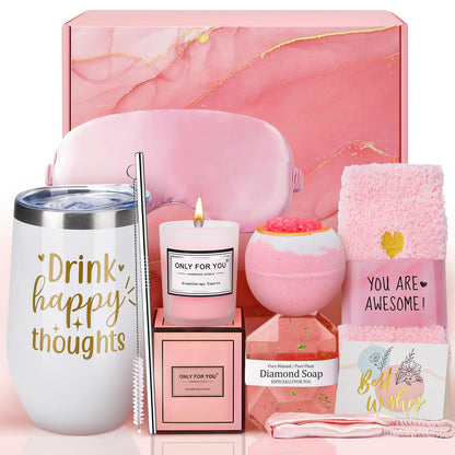 Gift Baskets for Women: Mothers Day Gifts for Mom Wife Women Her Easter Basket Christmas Birthday Valentines Day Stocking Stuffers for Friend Sister Teen Girls Grandma Coffee Cup Set