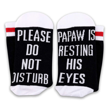 Papaw Novelty Socks for Dad Grandpa - Father's Day & Birthday Gift