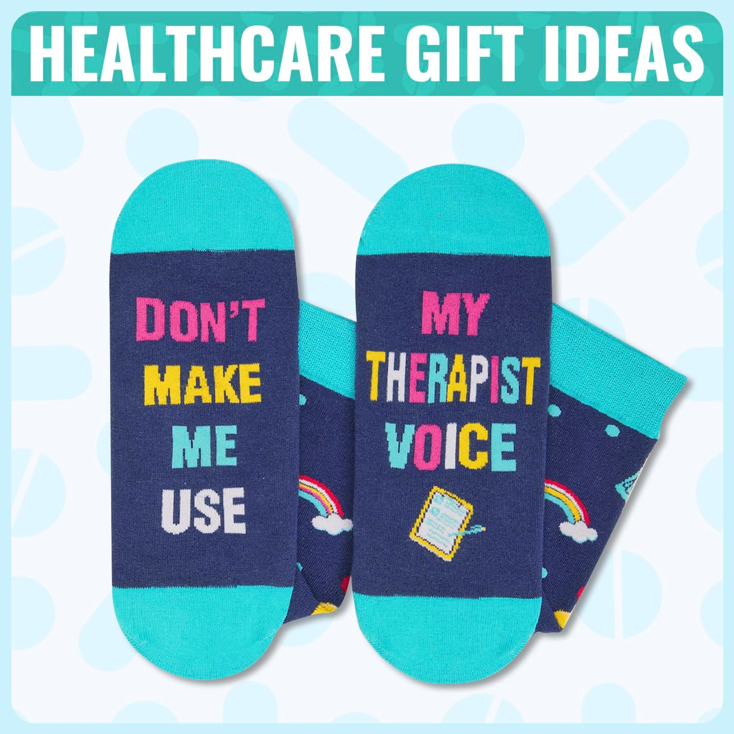 Zmart Nurses Gifts for Men Women - Doctor Pharmacist Therapists Gifts Doctors Nurses Socks
