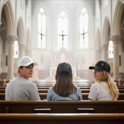 Christian Hats for Men Women,Jesus Cross Hat Christian Religious Gifts for Birthday/Christmas