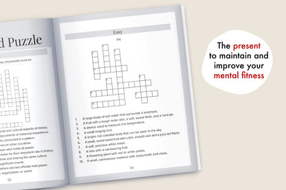 Memory Games for Seniors: A Large Print XXL Puzzle Activity Book with 501 Exciting and Funny Brain Exercises to Increase Cognitive Abilities