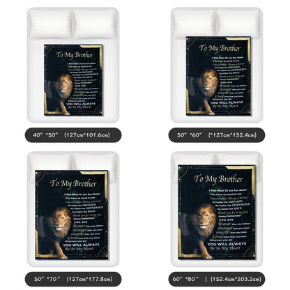 Best Brother Gifts from Sister for Birthday, Big Brother Birthday Gifts for Brother Adult from Sister,Birthday Gifts for Brothers from Sisters, 60"x50" Blanket