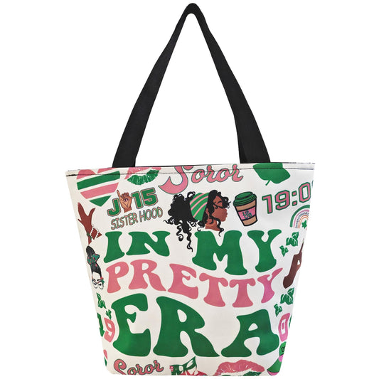 African American Tote Bag African Girls Tote Bag Gift for Women