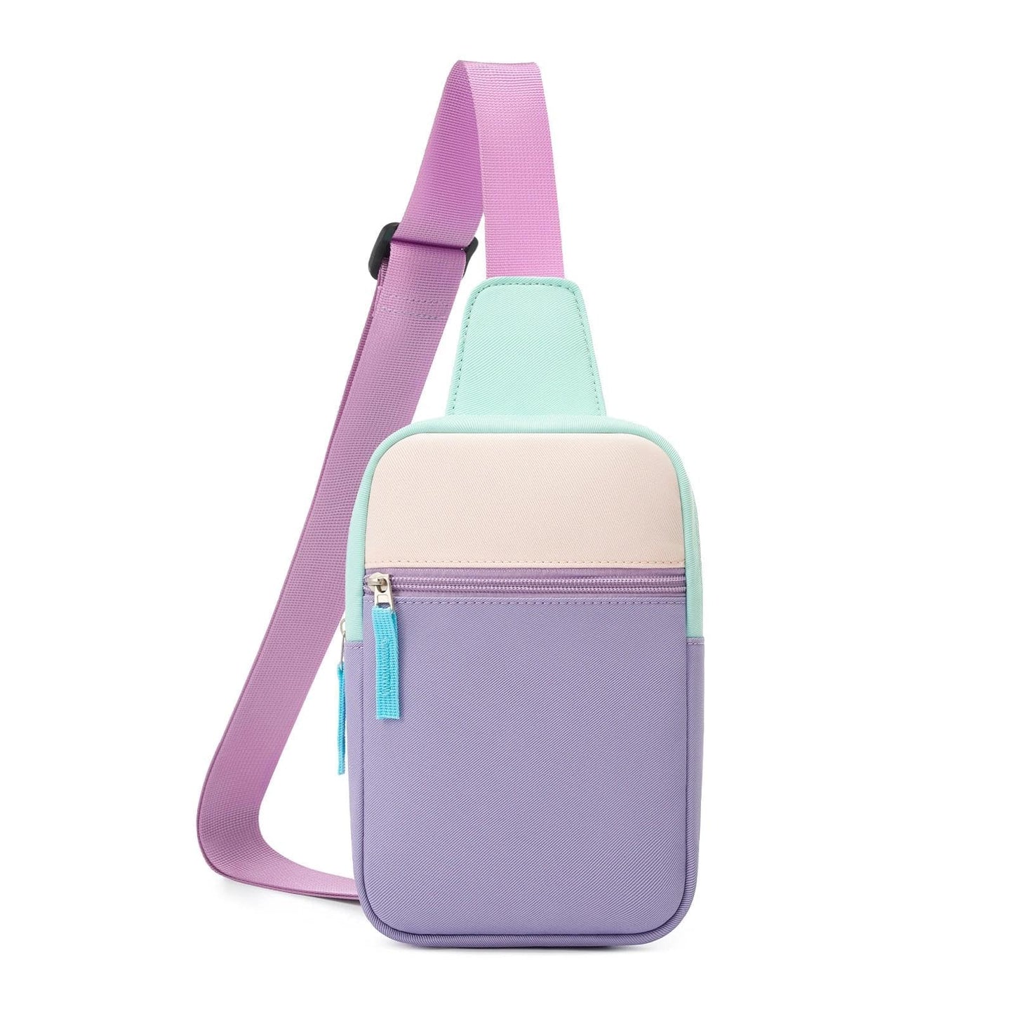 Graduation Gifts Purse for Teen Girls Her, Fanny Pack Birthday Gifts for 8 9 10 11 12 Year Old Girls, Preppy Crossbody Bag, Adjustable Sling Bag Purse Trendy Stuff Kids Travel Essential