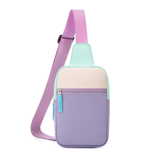 Graduation Gifts Purse for Teen Girls Her, Fanny Pack Birthday Gifts for 8 9 10 11 12 Year Old Girls, Preppy Crossbody Bag, Adjustable Sling Bag Purse Trendy Stuff Kids Travel Essential