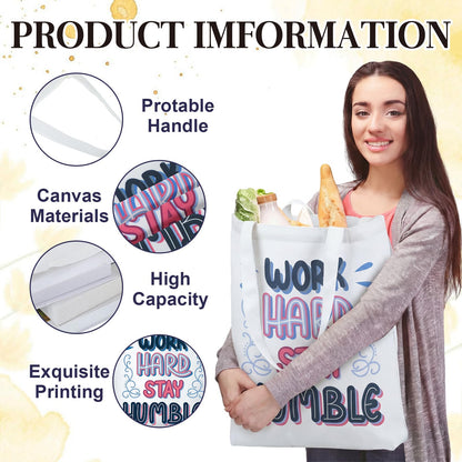 12 Pcs Administrative Professional Day Gift for Women Administrative Assistant Appreciation Gifts Tote Bags, Thank You Appreciation Gift for Office Receptionist Secretary