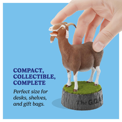 The Screaming Goat Desk Toy - White Elephant Gifts - Funny Gag Gift Ideas for Coworkers - Unique Fun Desk Toys - Hilarious Easter Basket Stuffers