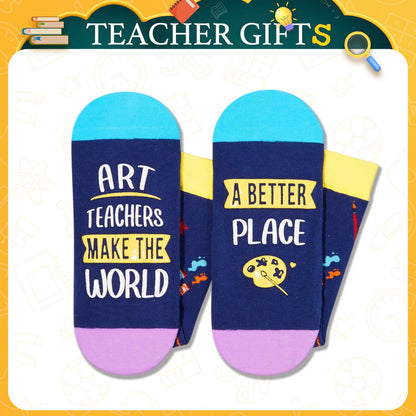 Zmart Appreciation Gift Ideas - Socks for Music Art Science Teacher Assistant Principal