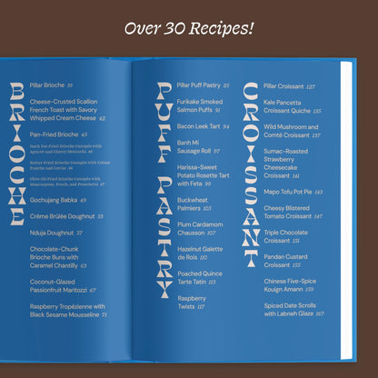 Pastry Temple: Baking with Inspired Flavors (A Pastry Cookbook for Croissant, Brioche, and Puff Pastry)