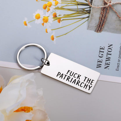 Perledom Girl Keychains for Women's Rights Activist - Feminist Gift for Her Sister, Aunt or Friend - Girl Power Keepsake College Graduation Gift for Her Friends Female Dorm Room Essentials for Girls