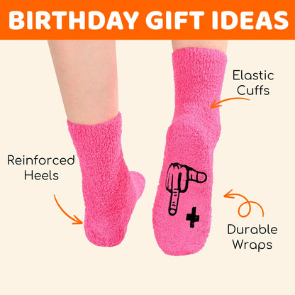 HAPPYPOP Birthday Gifts for Women - Socks for 36 37 38 39 40 Year Old Woman Her